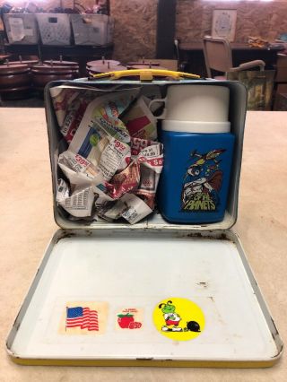 1979 Battle of the Planets Metal Lunch Box w/ Thermos 8