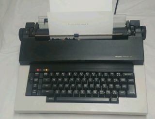 Vintage Olivetti Praxis 30 Electric Typewriter With Case