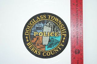Pa: Douglass Township Police Patch