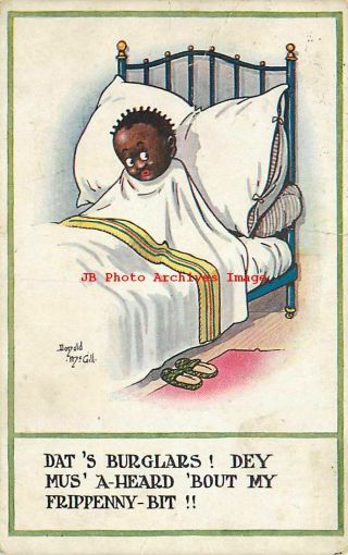 Donald Mcgill,  Unknown Pub No A 1178,  Black Child In Bed,  " Dat 