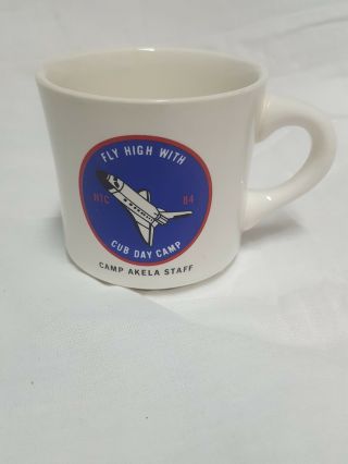 Fly High Htc 1984 Cub Camp Day Camp Akela Staff Boy Scouts Cup Mug