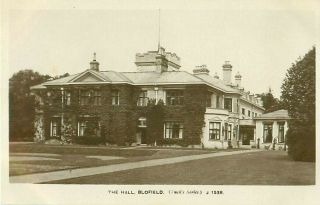 Rp Blofield Hall Manor House Nr Brundall Real Photo Norfolk C1912