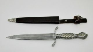 Rare Robert Klaas Eagle Claw Dagger Fixed Blade Knife W/sheath Solingen Germany