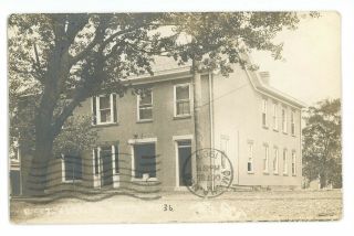 Rppc Hotel In West Alexander Pa Washington County Real Photo Postcard