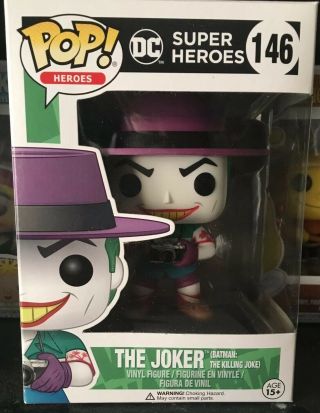 Funko Pop Joker Killing Joke Dc Nycc Exclusive