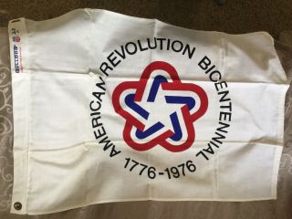 Vintage 1976 American Revolution Bicentennial Flag United States