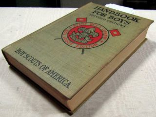 1914 BOY SCOUTS of AMERICA – “Handbook for Boys” – Scoutcraft,  First Aid,  etc. 3
