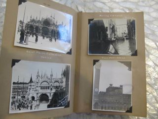 1930s Photo Album Spain,  Italy,  Algiers,  France,  Malta,  Jerusalem,  Egypt,