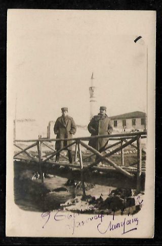 Turkey,  Greece:1922 Greek Occupation Of Asia Minor,  A Postcard From Eskisehir