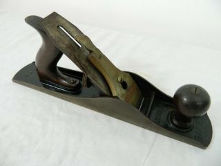 Vintage Stanley Bailey Plane No.  5 Tool Sw Sweetheart Made Usa Japanning Woodwork