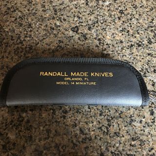 Randall Made Knives Model 14 Miniature Zippered Pouch