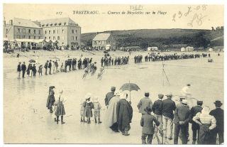 France 1908 Ppc - Courses De Bicyclettes - Bike Racing Vf