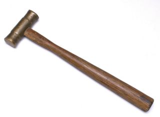 Vintage Wwii Brass - Bronze Hammer " Ord.  Dept.  U.  S.  A.  " - Gunsmith,  Machinist Tool