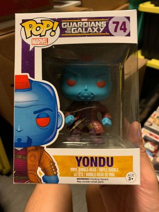 Funko Pop Marvel Yondu Guardians Of The Galaxy 74 Vaulted