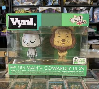 Tin Man Cowardly Lion Wizard Of Oz Funko Pop Vynl 2019 Eccc Limited Edition