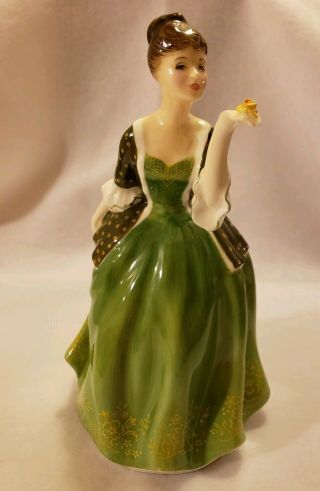 Royal Doulton England Fleur Pretty Lady Doll Figurine Hn 2368 Flower Of Love