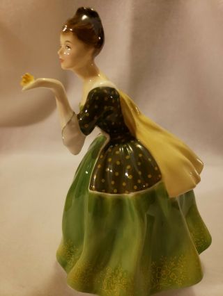 Royal Doulton England FLEUR Pretty Lady Doll Figurine HN 2368 Flower of Love 3