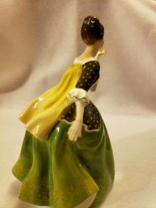 Royal Doulton England FLEUR Pretty Lady Doll Figurine HN 2368 Flower of Love 5