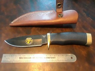 Buck Knife Fixed Blade With Sheath Alaskan Guide 692 Bos S30v,  Black Oxide