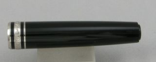 Montblanc Meisterstuck 144 Fp,  164 Bp,  163 Rb Or 165 Pencil Black & Platinum Cap