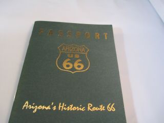 Route 66 Historic Rt 66 Passport Stamped For Williams Arizona