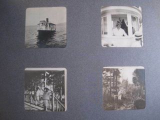 Antique Photo Album Of John Farson Family 1915 (91 Photo Rppc Cut To Size) 19