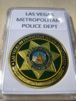 Las Vegas Metropolitan Police Dept Challenge Coin