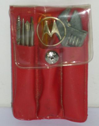 Vtg Motorola Tool Kit Set 70 