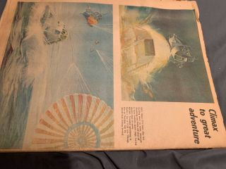 Chicago Sun - Times Apollo 11 Moon Landing special newspaper section July 13,  1969 3