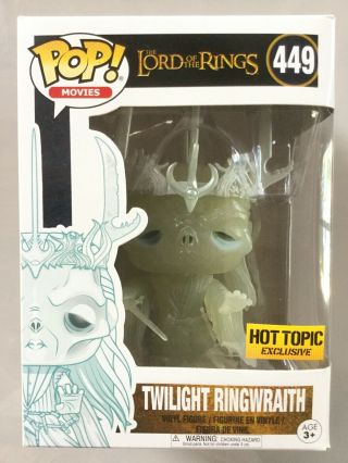 Funko Pop Twilight Ringwraith Glow Exclusive.  Lord Of The Rings Limited Edition
