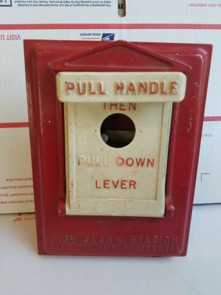 Vintage Type M 2513 Gamewell Fire Alarm Station