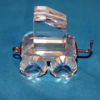 Swarovski Crystal Figurine 015147 No Box Tender Car