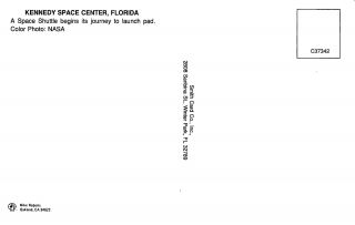 C21 - 9786,  KENNEDY SPACE CENTER,  FLORIDA. , .  Postcard. 2