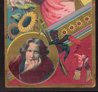 Oscar Wilde 1880s Neilsons Secret Mm Marie Fontaine Freckle Cure Buffalo NY Card 3