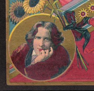 Oscar Wilde 1880s Neilsons Secret Mm Marie Fontaine Freckle Cure Buffalo NY Card 8