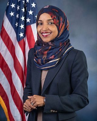 United States Representative Ilhan Omar Portrait 16x20 Silver Halide Photo Print