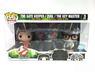 Funko Pop Ghostbusters 3 - Pack The Gate Keeper/zuul/the Keymaster