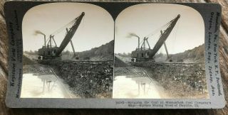 Illinois Centennial Stereoview Missionfield Coal Co 