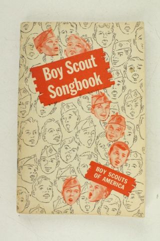 Vintage Pb Book 1958 Edition Bsa Boy Scout Music Songbook 108 Pages