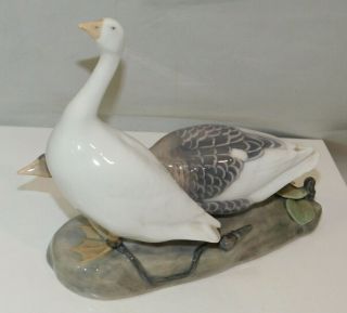 Royal Copenhagen Porcelain Figurine B & D Goose 2 Geese 1400 609