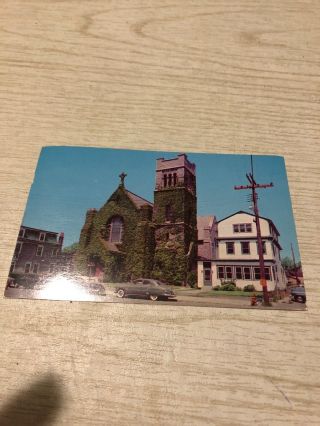 1957 Postcard " Our Lady Star Of The Sea " Church Postcard Cape May,  N.  J.