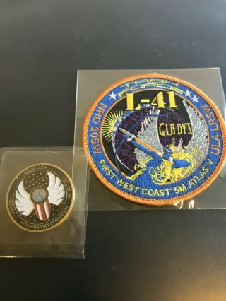 Nrol - 41 Challenge Coin And Patch - -