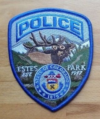 Patch Police Estes Park Colorado Co