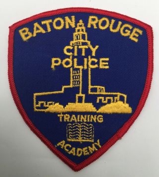 Baton Rouge City Police Training Academy,  Louisiana Cheesecloth Shoulder Patch