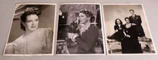 Rosemary Decamp Photos: 3 Vintage Hollywood Studio Photos.  Closeout