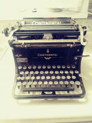 Continental Typewriter F.  G.  Triebel Antique Typewriter