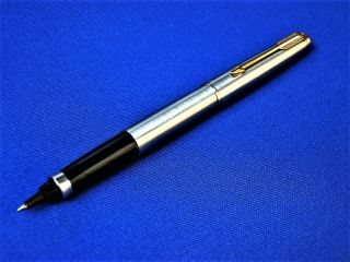 Parker 75 Stainless Steel Rollerball Made In Usa