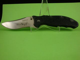 Kershaw Knife 1680 Steven Seagal Japan Aus 8 Stingray Inlays Nr