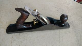 Vintage Stanley Bailey Smooth Bottom Hand Wood Plane No.  5
