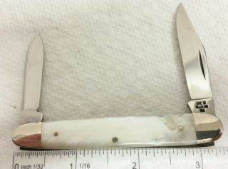 Case Xx 079 Pen Knife,  1978,  Mother Of Pearl Handles